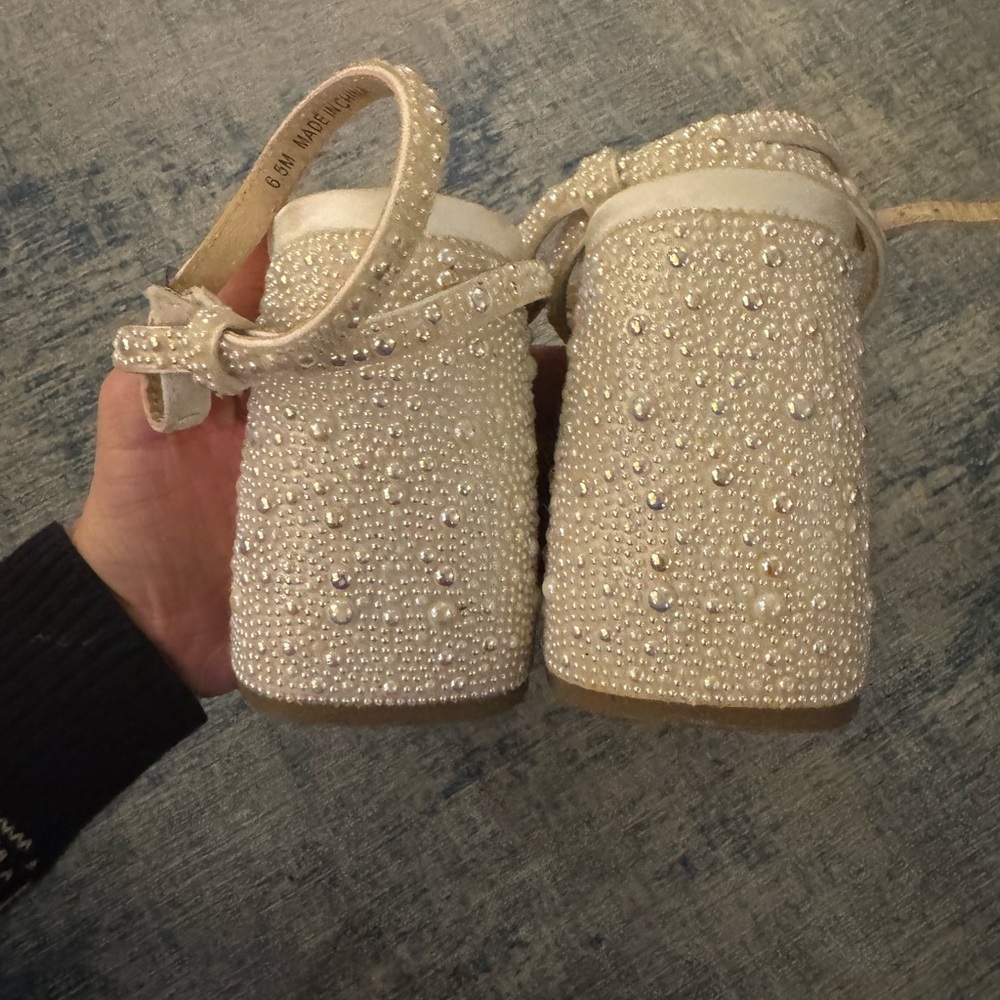 Betsey Johnson Ivory Strappy Heels - Picture 5 of 8